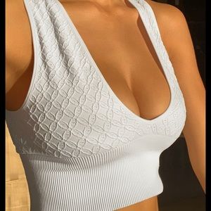 out from under hailey seamless eyelet bra top